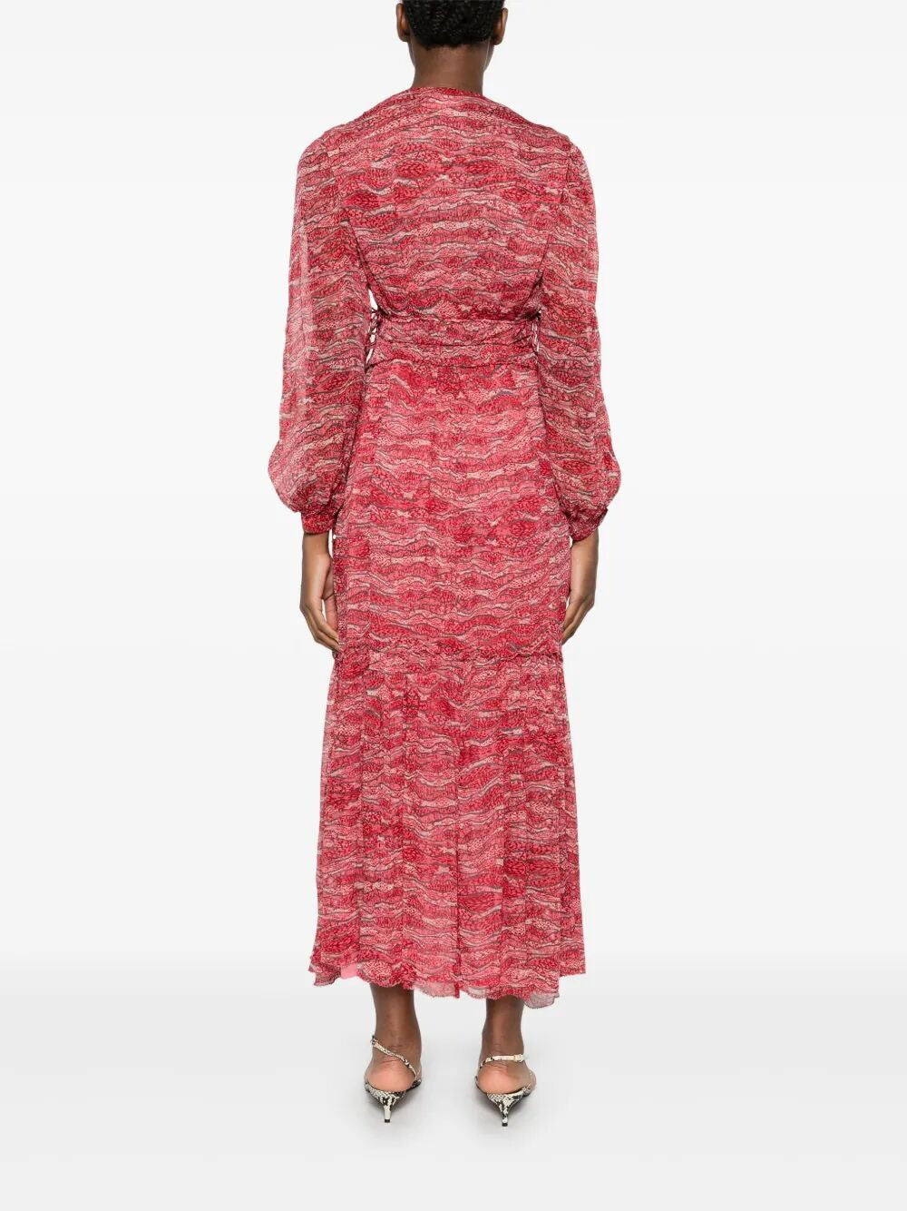 ISABEL MARANT ETOILE Long Gathered Muslin Dress