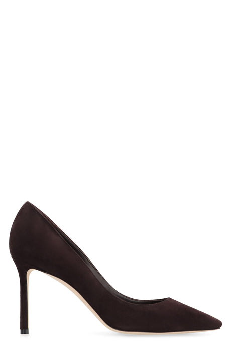 JIMMY CHOO Elegantly Crafted 85mm Pointy Toe Stiletto Pumps