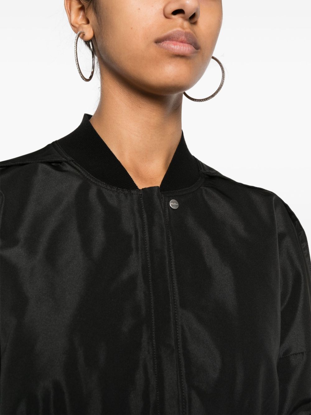 RICK OWENS Mini Cropped Bomber Jacket