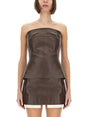 RICK OWENS Women's Mini Bustier Top