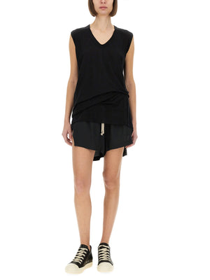 RICK OWENS Relaxed Fit Bermuda Shorts