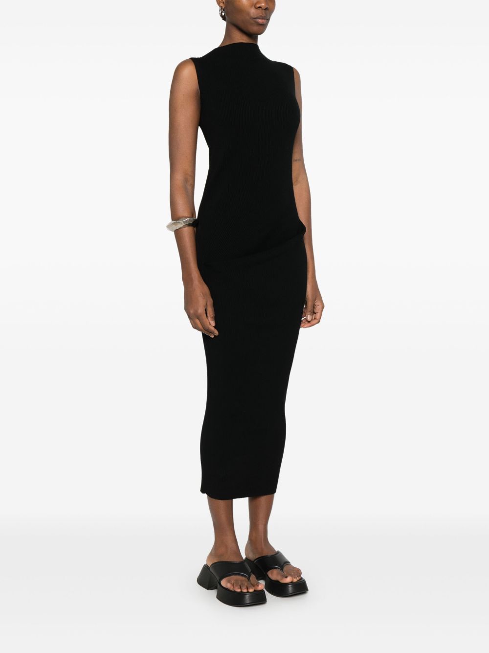 RICK OWENS 100% Cotton Mini Dress for Women - SS25 Collection