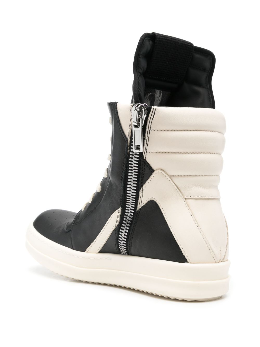 RICK OWENS Women's Geobasket Leather Sneakers - SS25 Edition