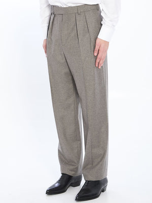 CELINE High-Waisted Trousers - Size 48