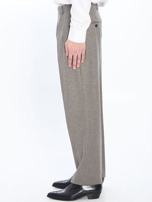 CELINE High-Waisted Trousers - Size 48