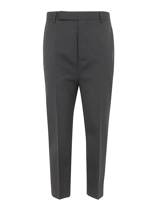 RICK OWENS Chic Low-Rise Cropped Pants for Women