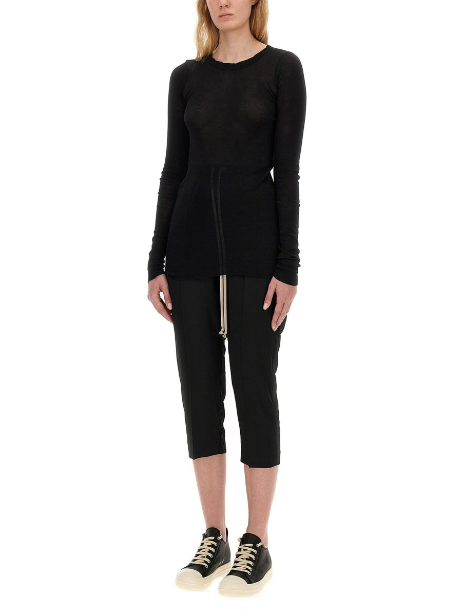 RICK OWENS Chic Cropped Pants - Size 40 IT