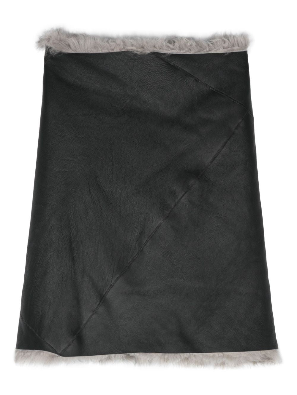 RICK OWENS High Neck Padded Poncho