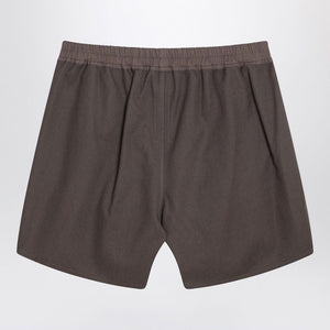 RICK OWENS Dust-Colored Mini Shorts for Men