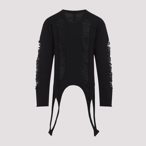 RICK OWENS Long Sleeves Wool Top for Men