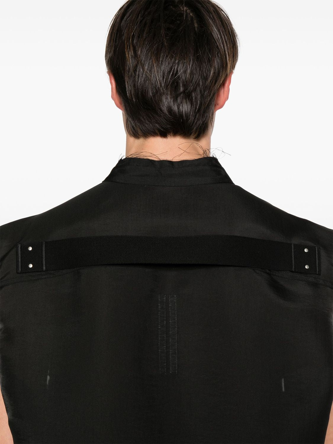 RICK OWENS Raw Cut-Detailing Vest for Men - SS24 Collection