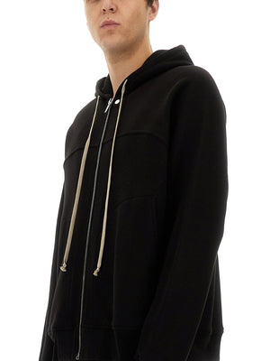 RICK OWENS Premium Cotton Hoodie for Men - SS25 Collection