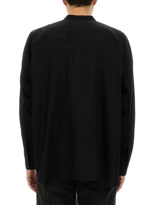 RICK OWENS Lido Larry Shirt - A Contemporary Men's Essential