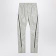 RICK OWENS High Waist Slim to Wide Fit Jeans with Zip Detail