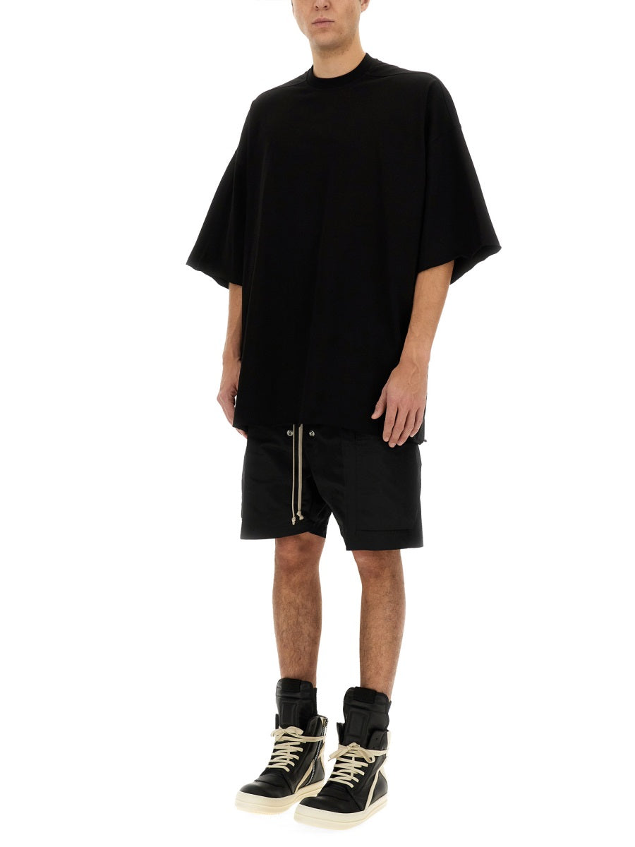 RICK OWENS Cargo Mini Shorts for Men