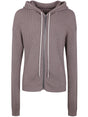 RICK OWENS Men's Zipped Hoodie Jacket - SS25