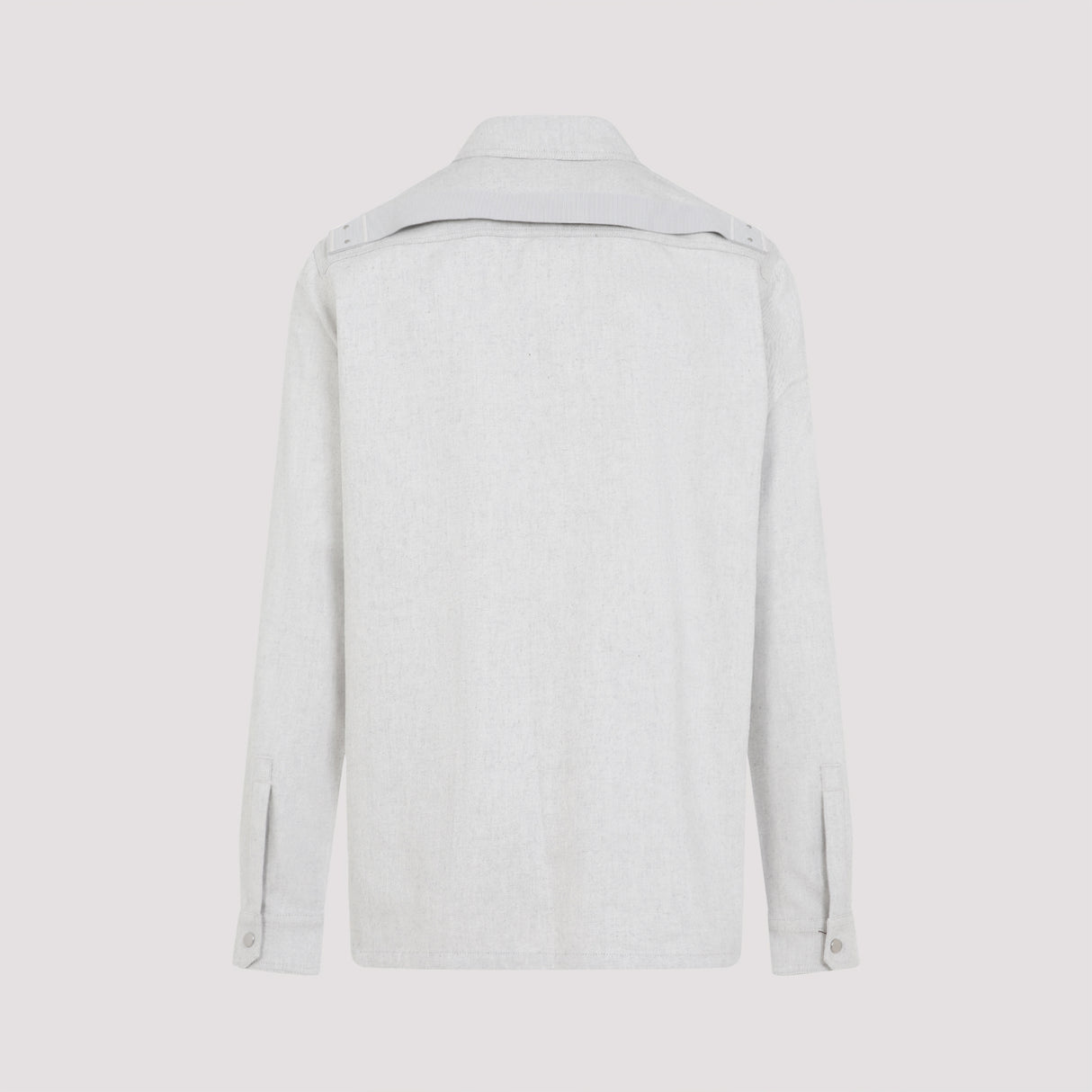 RICK OWENS Essential Cotton Outer Shirt for Men - SS25