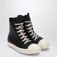 RICK OWENS High Top Leather Trainer