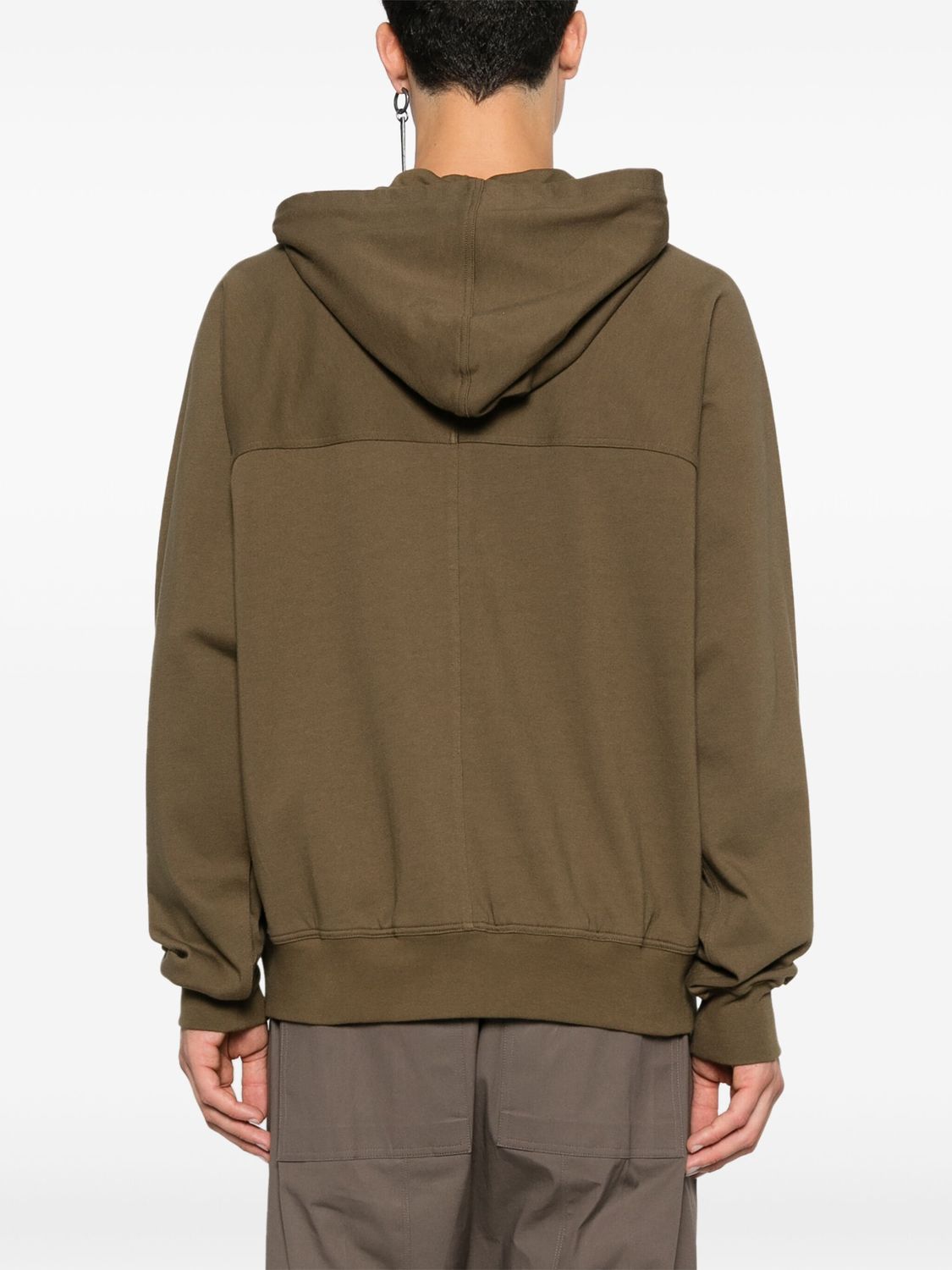 RICK OWENS メンズミニウィンドブレーカーフードTシャツ