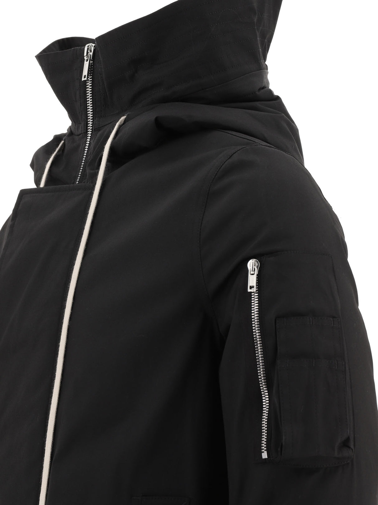 RICK OWENS Hooded Padded Jacket