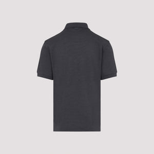 ZEGNA Cotton and Silk Polo for Men - SS25 Collection