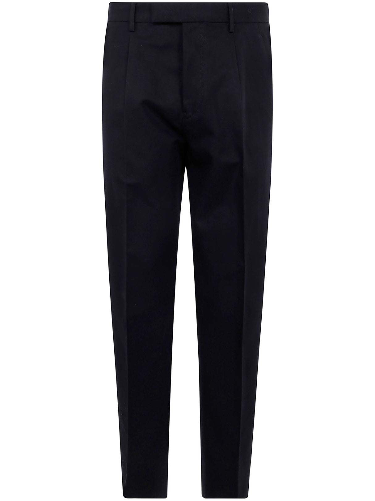 ZEGNA Men's Cotton-Linen Blend Pants for SS25