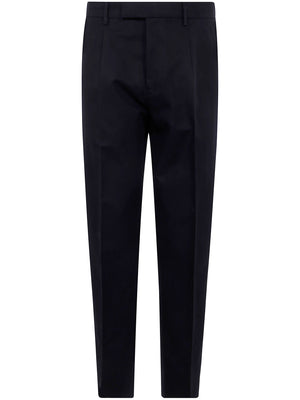 ZEGNA Men's Cotton-Linen Blend Pants for SS25