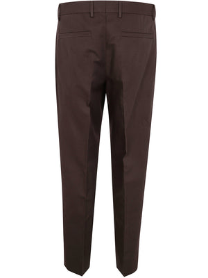 ZEGNA Men's Cotton-Linen Blend Pants for SS25