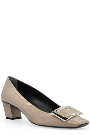 ROGER VIVIER Chic Belle Vivier Pumps with Square Toe and Heel Height 4.5cm