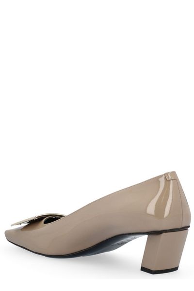 ROGER VIVIER Chic Belle Vivier Pumps with Square Toe and Heel Height 4.5cm