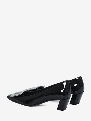 ROGER VIVIER Elegant Pumps with Square Toe and 4.5cm Heel