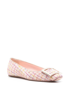 ROGER VIVIER Knit Ballet Flats - Women's SS24 Mini Style