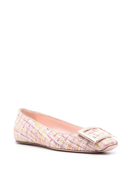 ROGER VIVIER Knit Ballet Flats - Women's SS24 Mini Style