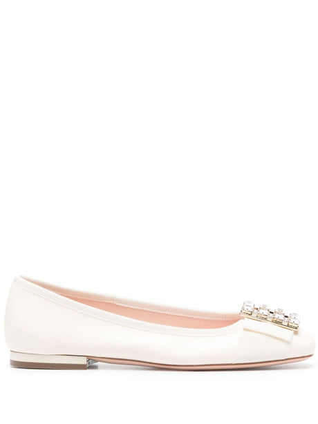 ROGER VIVIER Elegant Leather Ballet Flats for Women