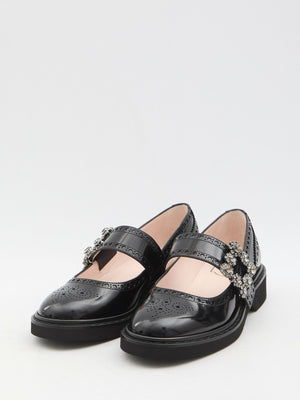 ROGER VIVIER Mini Rangers Ballet Flats