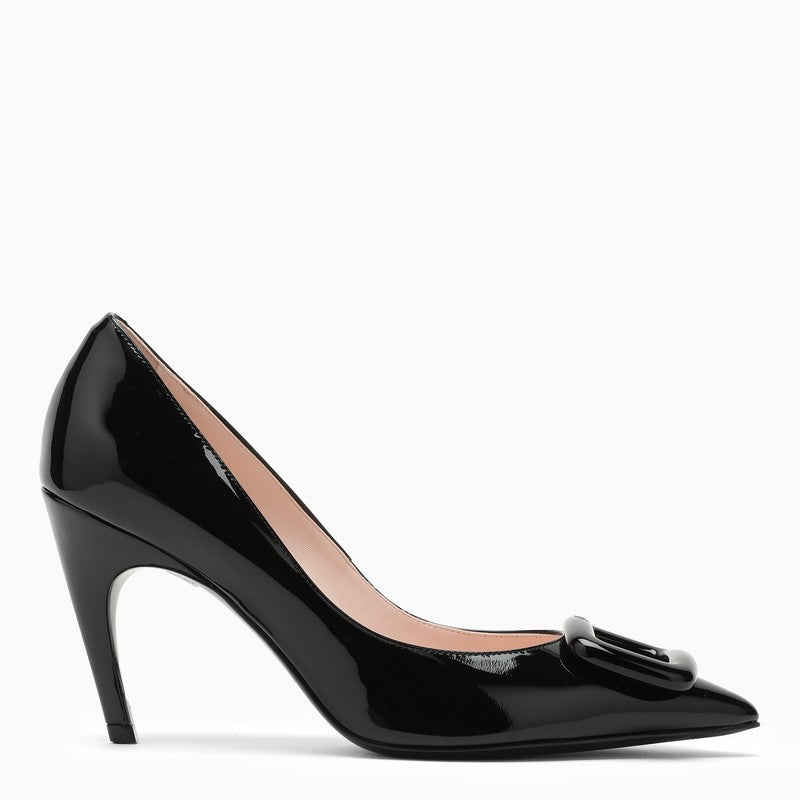 ROGER VIVIER Elegant Decolleté Leather Pumps for Women