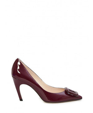 ROGER VIVIER Elegant Decolleté Leather Pumps for Women