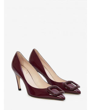 ROGER VIVIER Elegant Decolleté Leather Pumps for Women