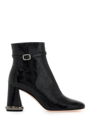 ROGER VIVIER Round Toe Ankle Boots