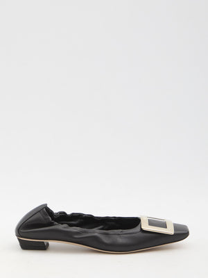 ROGER VIVIER Mini Square Buckle Ballet Flats