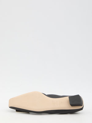 ROGER VIVIER Mini Square Buckle Ballet Flats