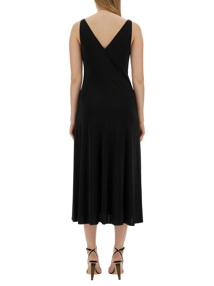 LANVIN Chic Midi Dress - Size 38