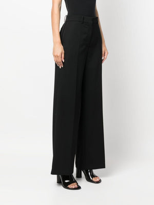 LANVIN High-Waist Wide Leg Tailored Trousers