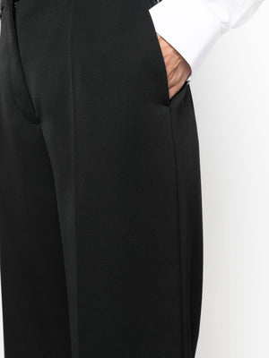 LANVIN High-Waist Wide Leg Tailored Trousers