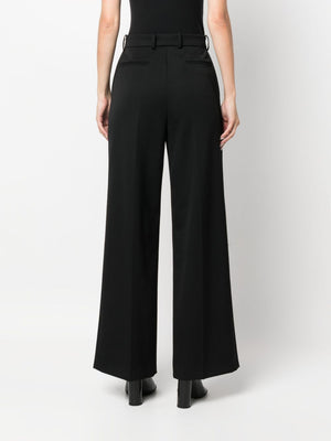 LANVIN High-Waist Wide Leg Tailored Trousers