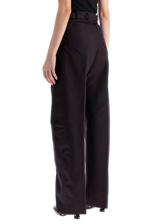 LANVIN High-Waisted Wide Balloon Pants - Size 34