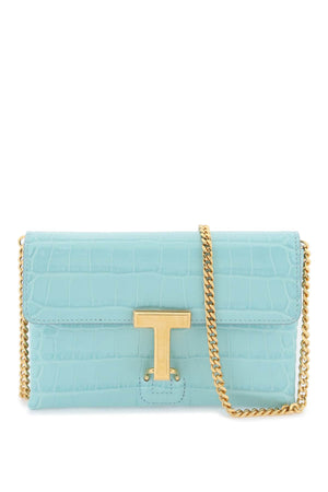 TOM FORD Mini Crocodile-Embossed Leather Crossbody Handbag