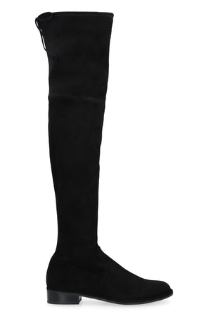 STUART WEITZMAN Over the Knee Stretch Suede Boots