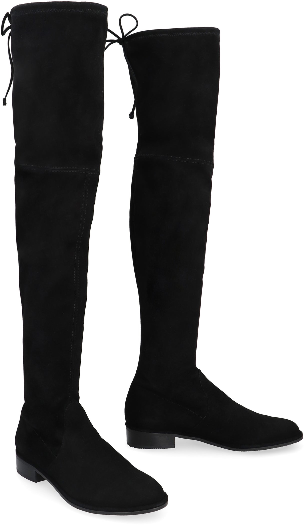 STUART WEITZMAN Over the Knee Stretch Suede Boots