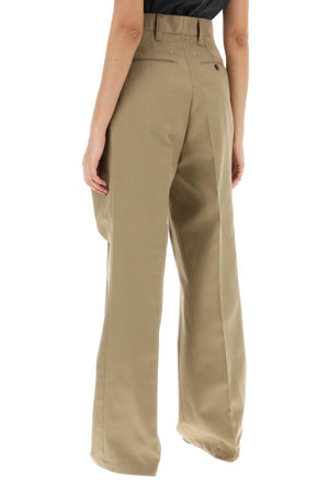 MAISON MARGIELA Triple Pleat Trousers - Size 40